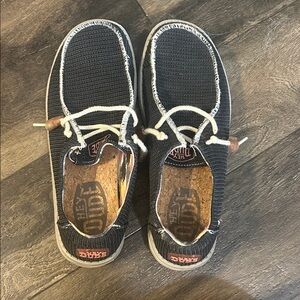 Hey Dude women’s Black Slip-On Loafers